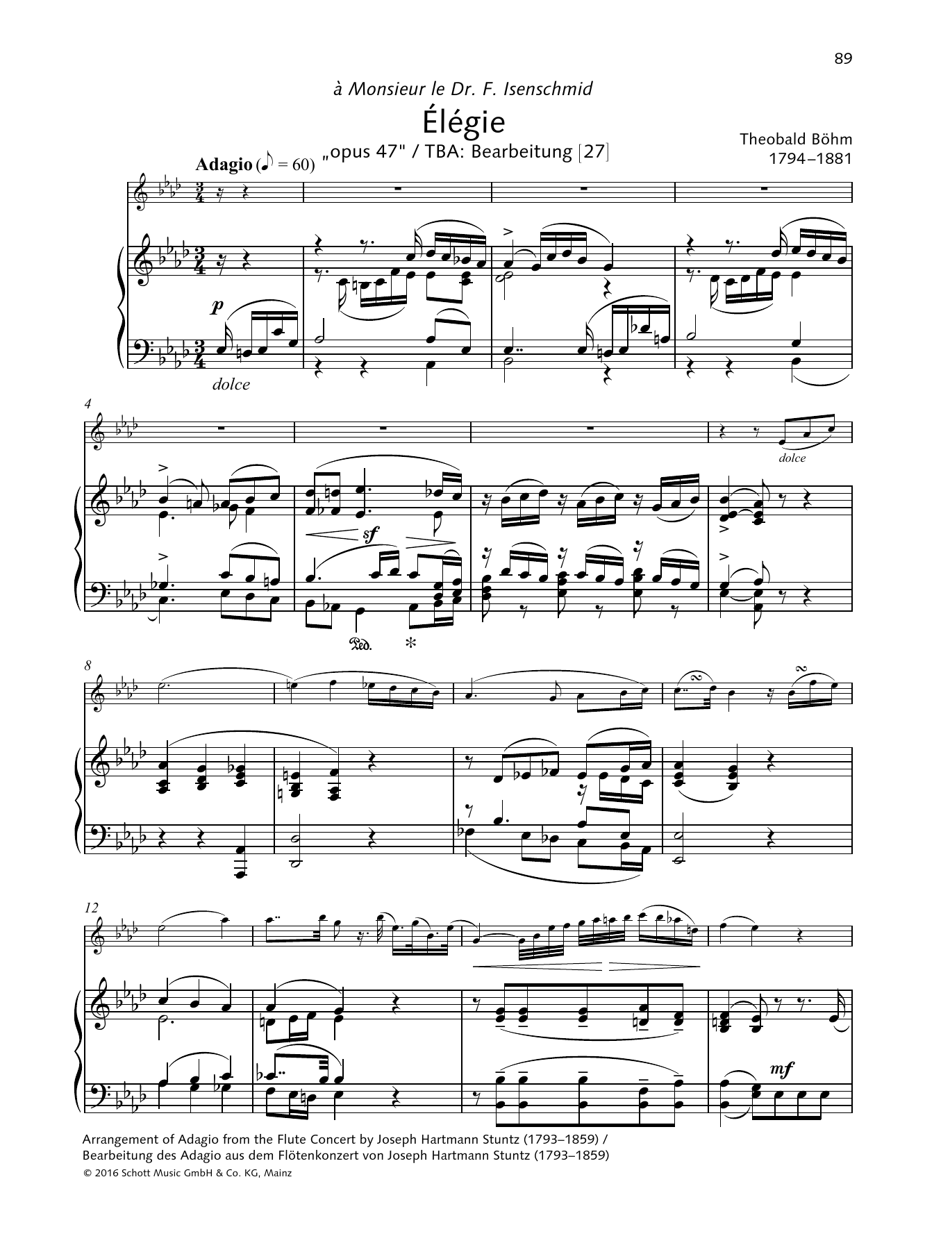 Produktbild zu: Elegie A-flat major