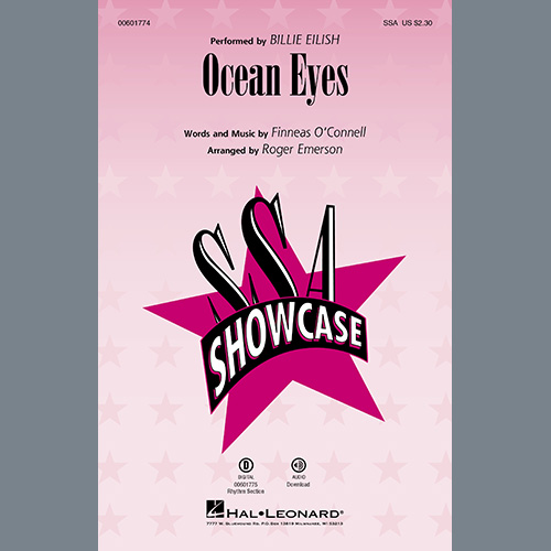 Produktbild zu: ocean eyes (arr. Roger Emerson)