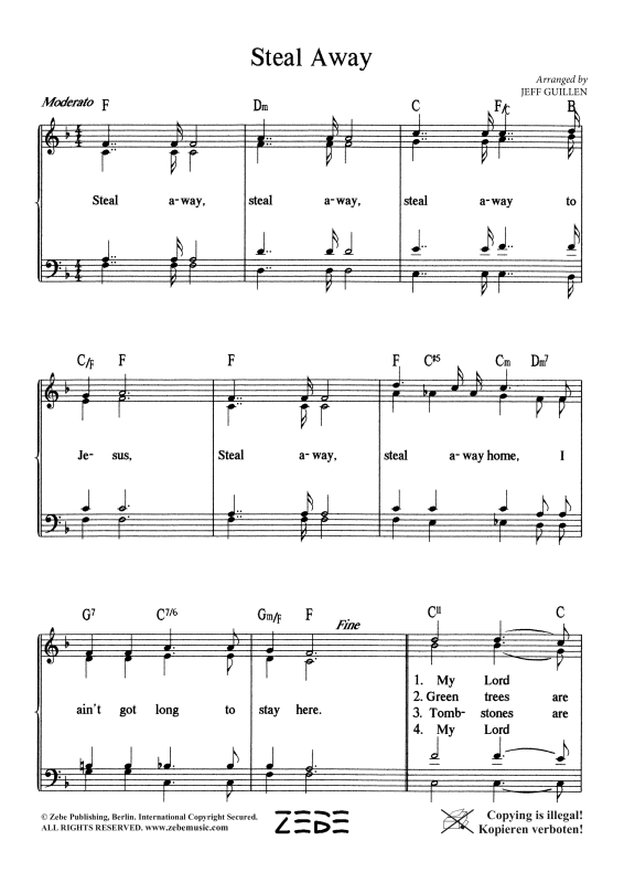 gallery: Steal Away, , Gemischter Chor