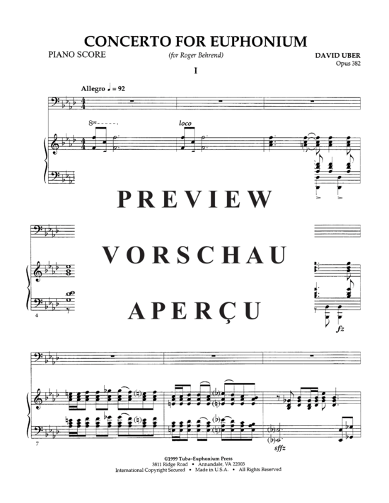 Product gallery: Page 3 of 21 Concerto , , (euphonium + piano)
