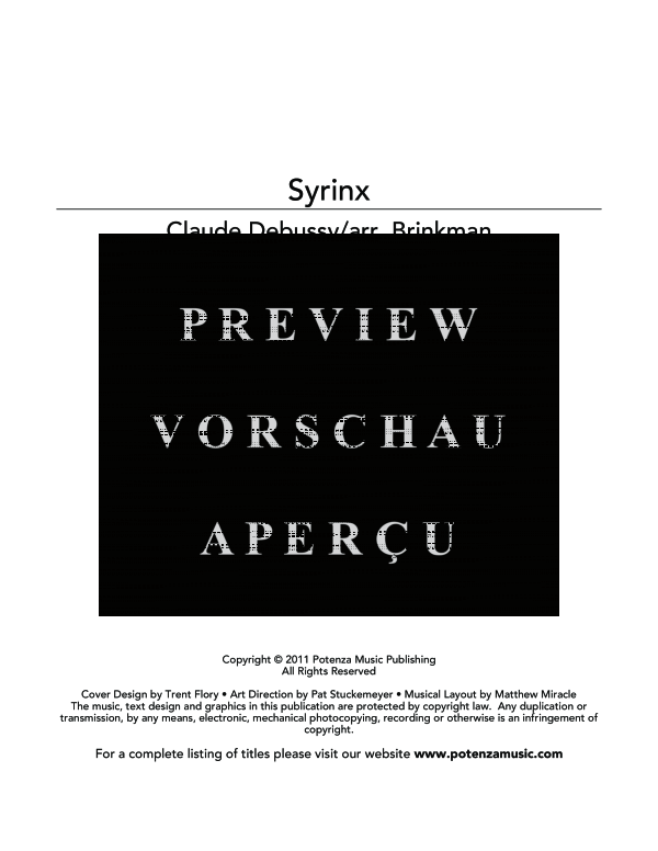 Product gallery: Page 3 of 7 Syrinx, , (Tuba Solo)