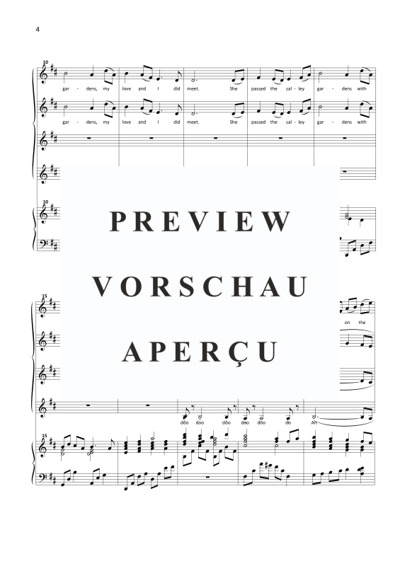 Produktgalerie: Seite 7 von 11 Four Irish Songs, , Frauenchor SSAA und Klavier