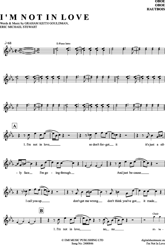 Produktbild zu: I´M Not In Love 10cc
