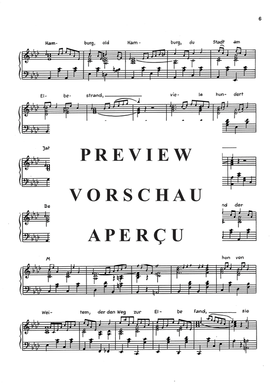 Product gallery: Page 5 of 5 Hamburg Mein Hafen , , Piano Solo