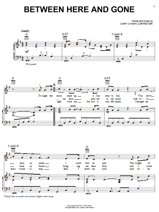 Produktbild zu: Between Here And Gone