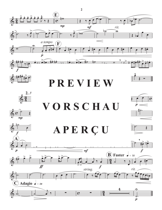 Produktgalerie: Seite 14 von 21 Three Sketches , , (Blechbläser Quartett)