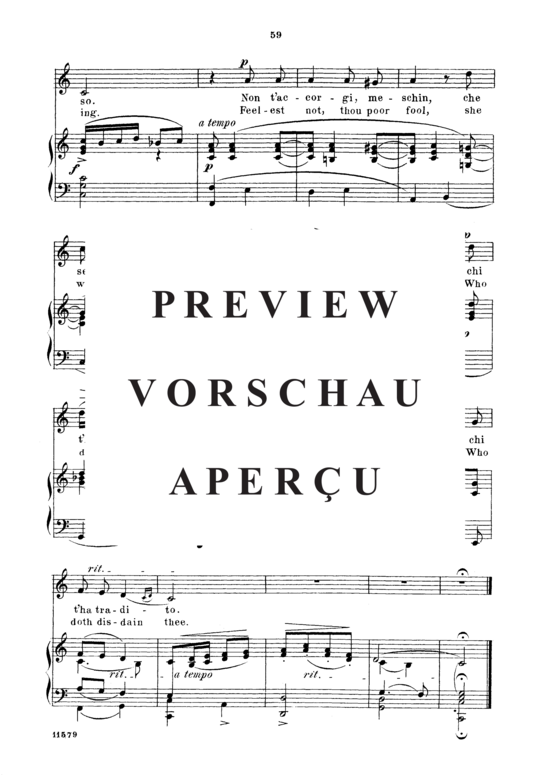 Product gallery: Page 6 of 6 Cangia,cangia tue voglie, Parisotti, Alessandro, High Voice and Piano