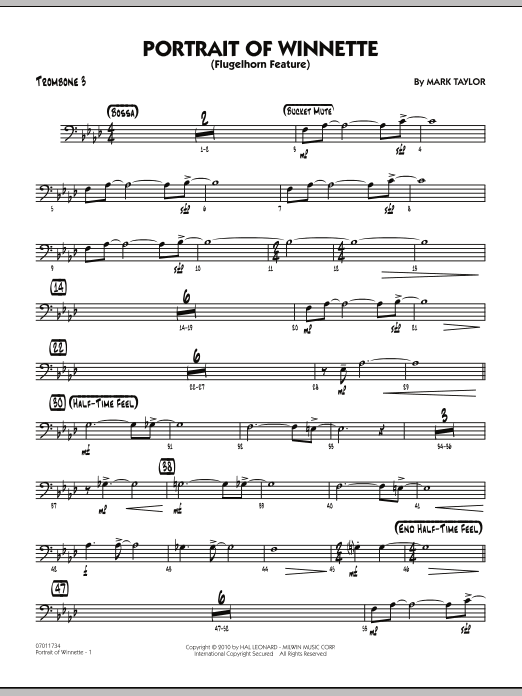 Produktgalerie: Seite 1 von 1 Portrait Of Winnette - Trombone 3, 