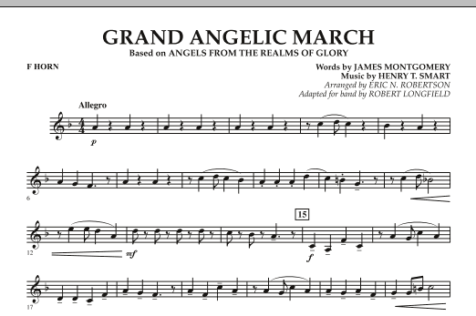 Product picture to: Grand Angelic March - F Horn
