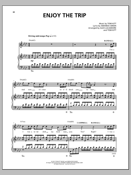 Produktbild zu: Enjoy The Trip (from Bring It On: The Musical)
