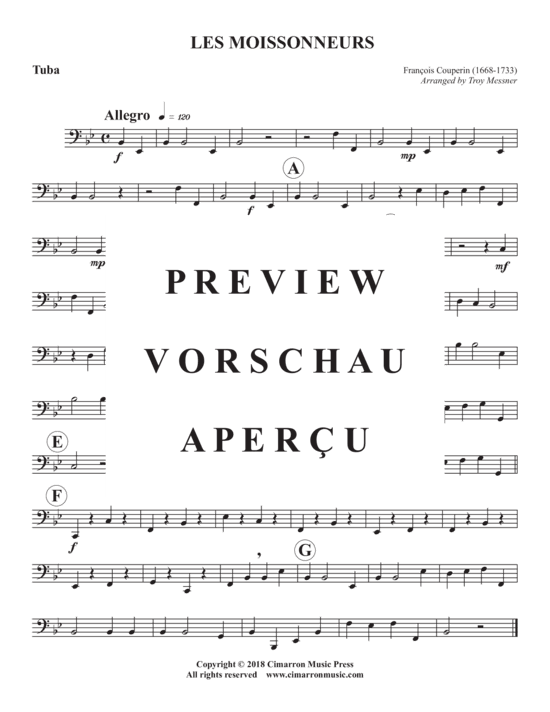 Produktgalerie: Seite 11 von 11 Les Moissonneurs , , (Blechbläser Quintett)