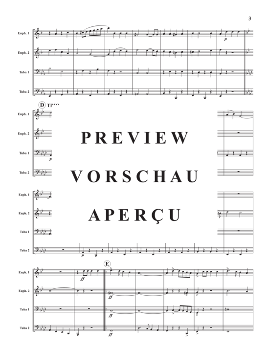 Product gallery: Page 18 of 21 March Collection for Tuba Quartet , , (Tuba Quartett EETT)