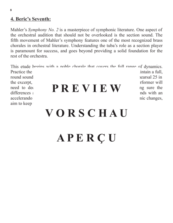 Product gallery: Page 10 of 21 15 Orchestral Etudes for Contrabass Tuba , , (KontrabassTuba Solo)