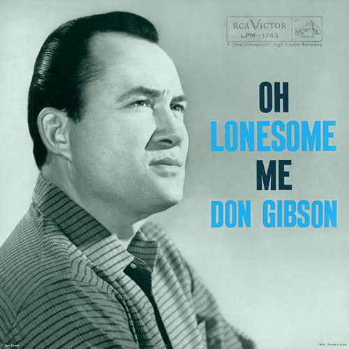 cover: Oh, Lonesome Me, Don Gibson