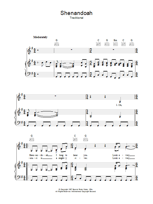 Produktbild zu: Shenandoah