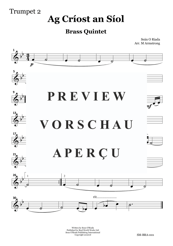 Produktgalerie: Seite 11 von 11 Ag Criost an Síol, , Brass Ensemble