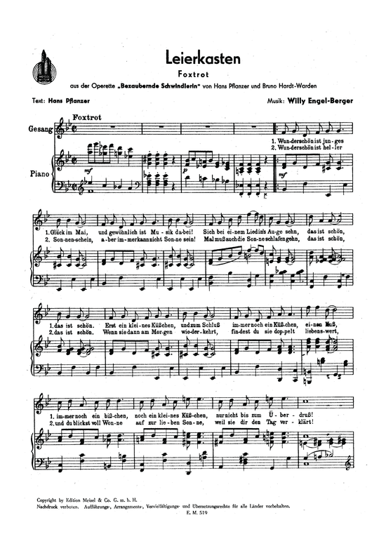 Produktbild zu: Leierkastenaus: Bezaubernde Schwindlerin (Operette)