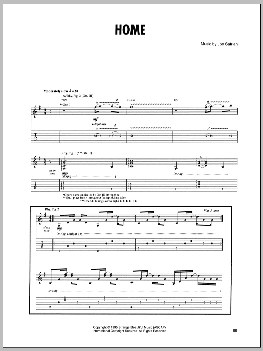 Produktgalerie: Seite 1 von 1 Home, Joe Satriani, Gitarre