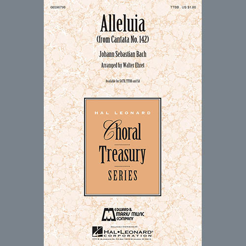 cover: Alleluia (from Cantata 142), Walter Ehret