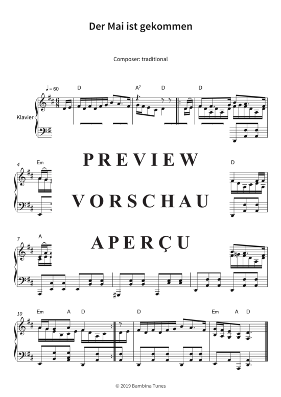 Product picture to: Der Mai ist gekommen Lars Opfermann