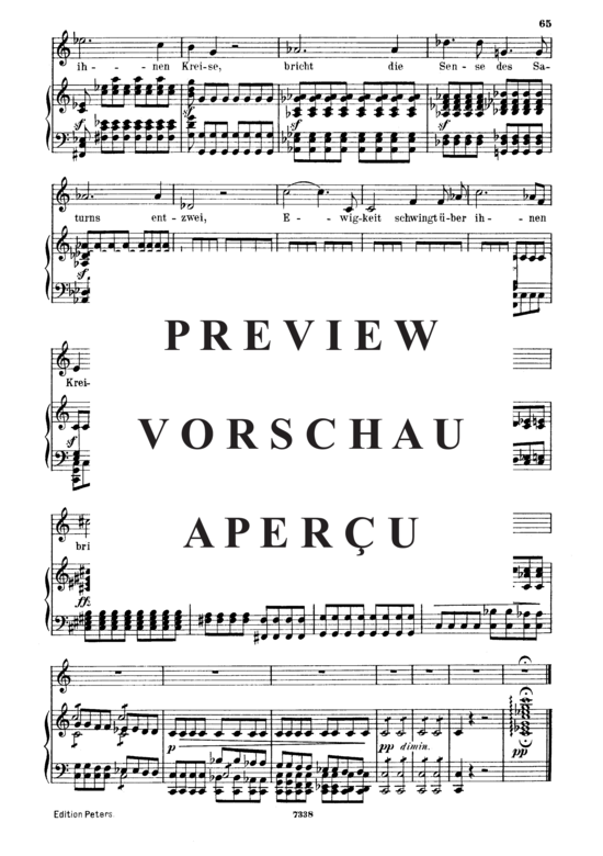 Product gallery: Page 6 of 6 Gruppe aus dem Tartarus D.583, , Medium Voice and Piano