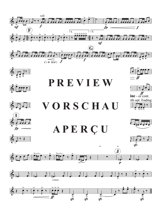 Produktgalerie: Seite 13 von 17 Wilhelm Tell Ouvertüre , , (Blechbläserquintett)