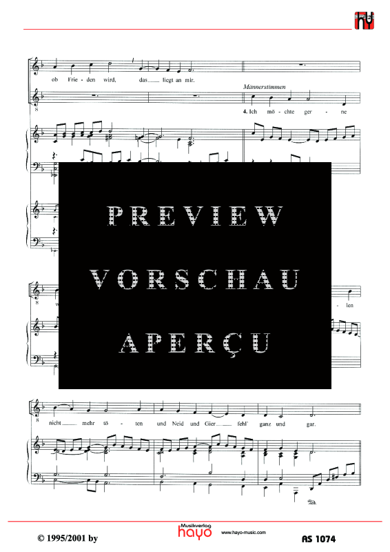 gallery: Ich möchte gere Brücken bauen, , (Gemischter Chor und Klavier)