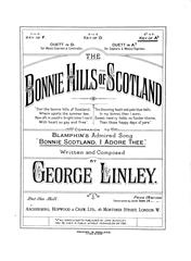 cover: The Bonnie Hills Of Scotland, George Linley