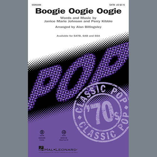 cover: Boogie Oogie Oogie (arr. Alan Billingsley), A Taste Of Honey, Chor