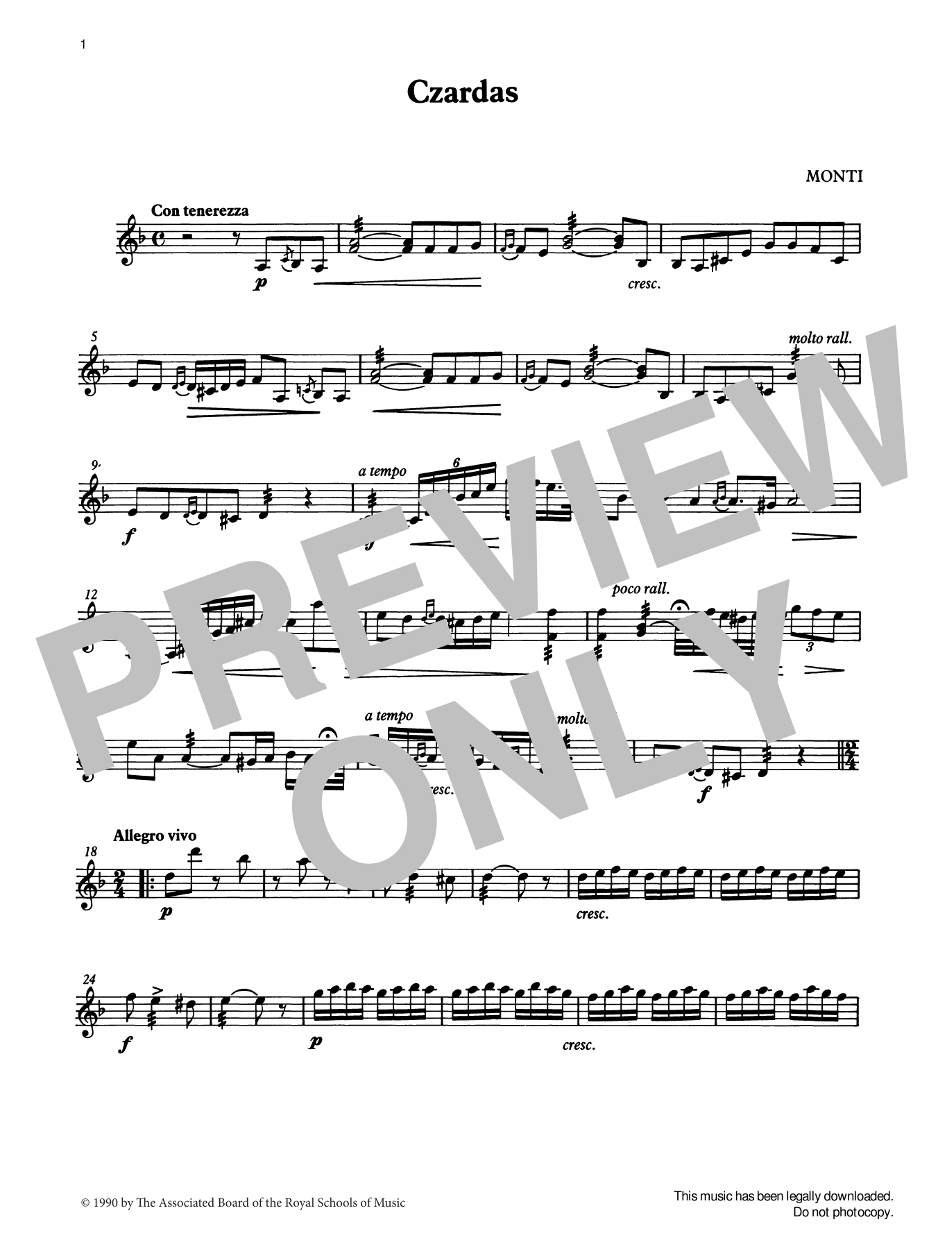 Produktgalerie: Seite 1 von 1 Czardas from Graded Music for Tuned Percussion, Book IV, Vittorio Monti, Percussion