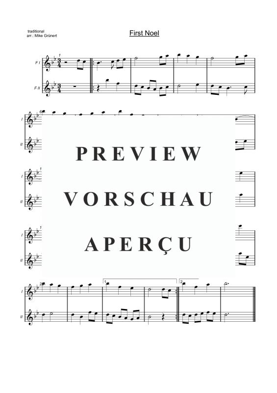 gallery: Carols in Duet, , Duette für 2 Hörner oder Instrumente in F