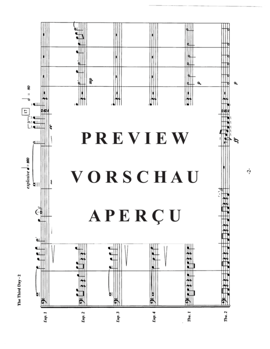 Produktgalerie: Seite 4 von 21 The Third Day , , (Tuba Ensemble EEEETT)