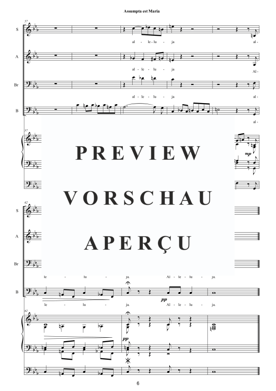 Produktgalerie: Seite 7 von 11 Assumpta est Maria - Liturgischer Gesang, , Gemischter Chor und Orgel