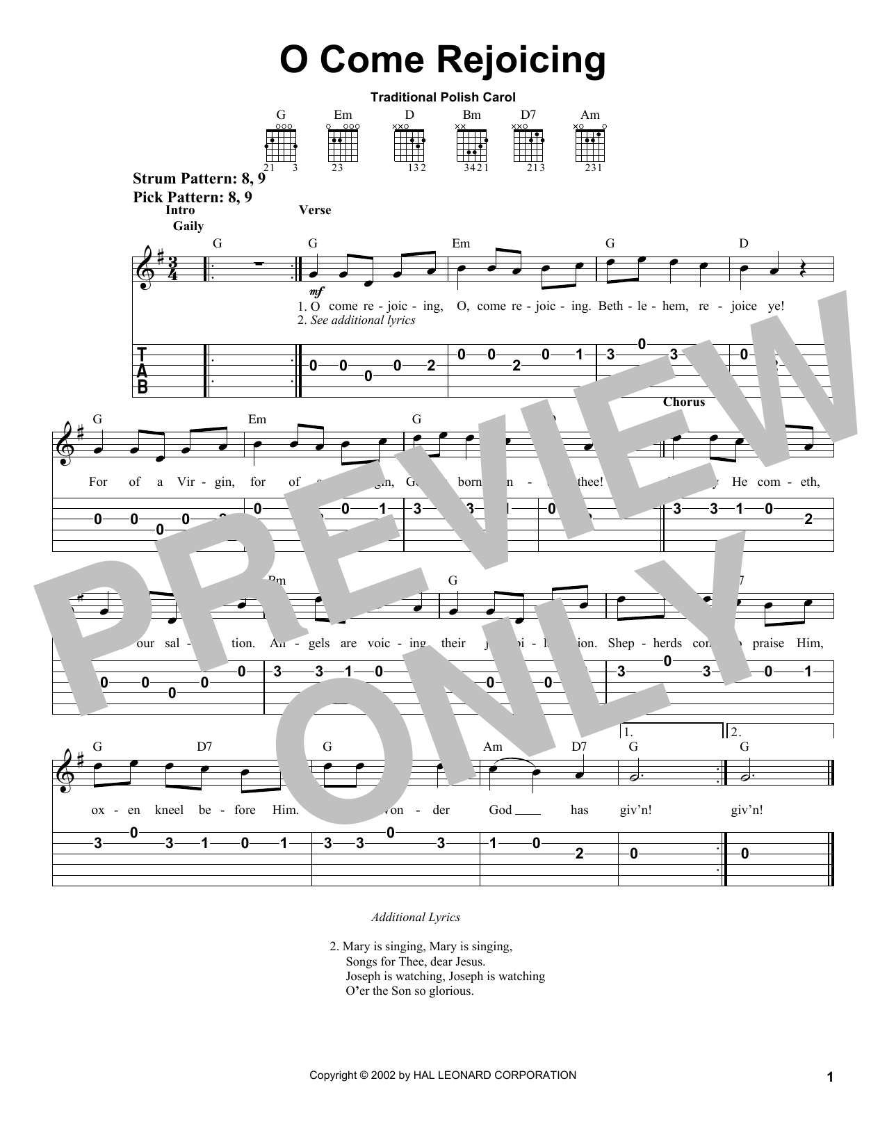 Produktbild zu: O Come Rejoicing