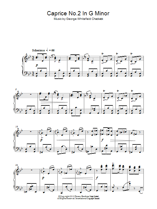 Product picture to: Caprice No. 2 In G Minor
