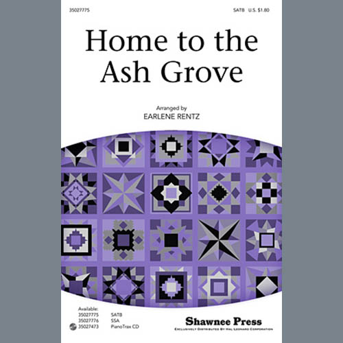 cover: Home To The Ash Grove, Earlene Rentz, Chor