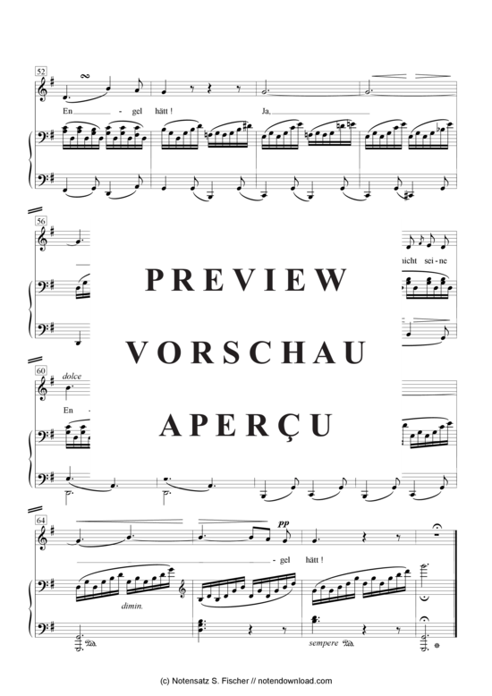 Product gallery: Page 5 of 5 Die Sterne schaun , , Piano and Voice