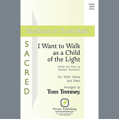 Produktbild zu: I Want to Walk as a Child of the Light (arr. Tom Trenney)