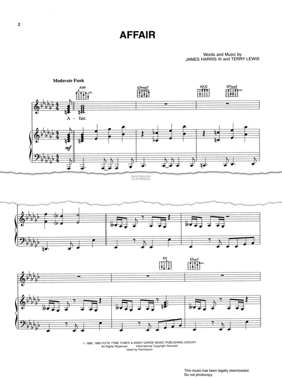 Produktbild zu: Affair