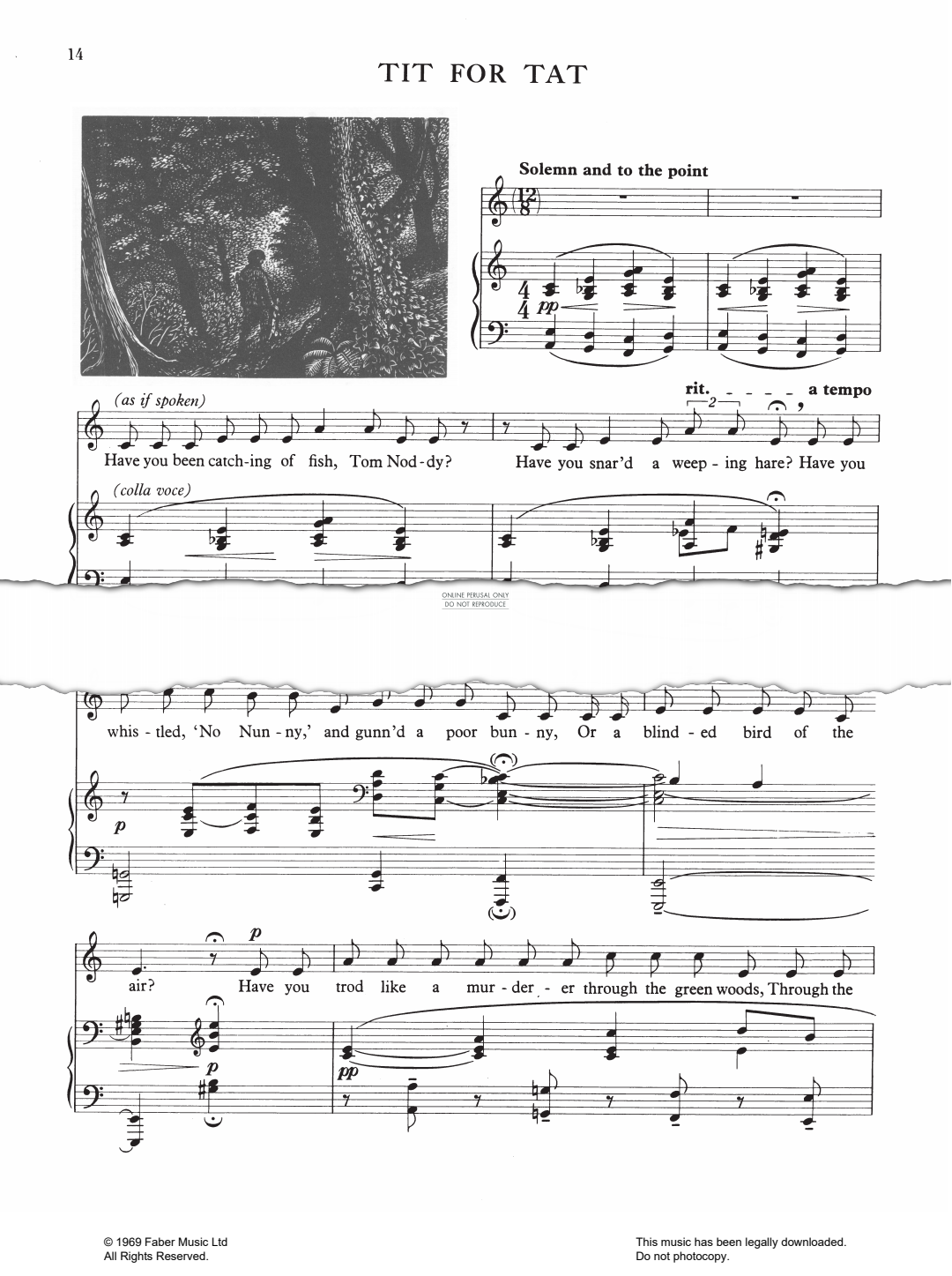 gallery: Tit For Tat (from 'Tit For Tat'), Benjamin Britten