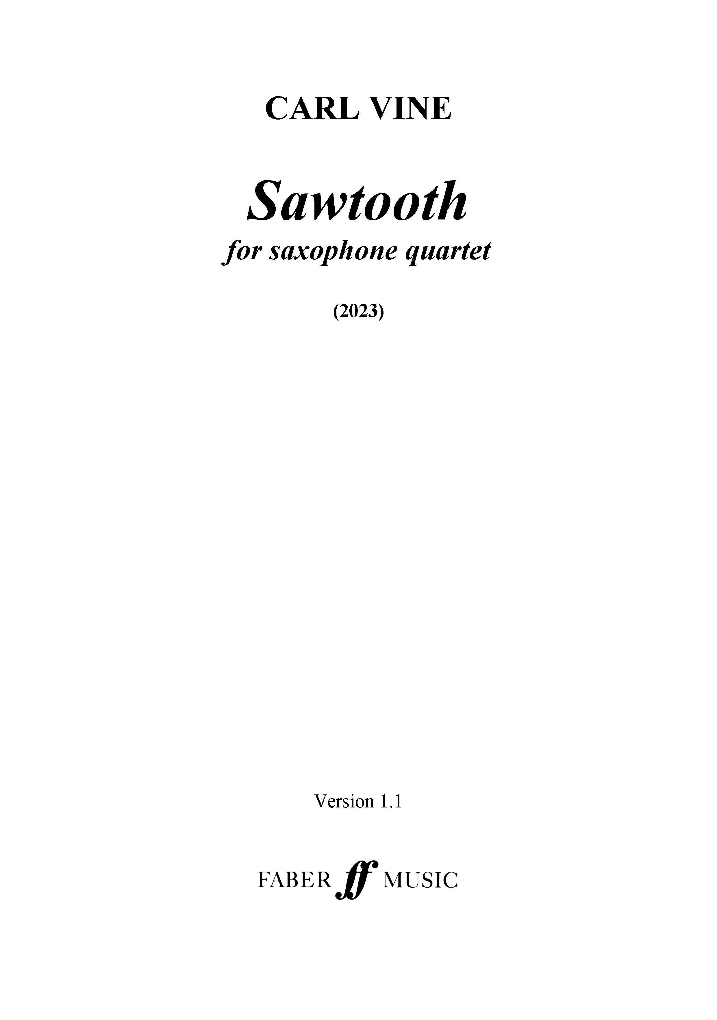 Product picture to: Sawtooth
