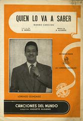 cover: Quien Lo Va A Saber, Lorenzo Gonzalez, Gesang, Klavier