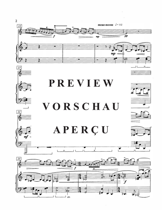 Product gallery: Page 6 of 21 Excursions , , (flute and piano)