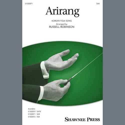 cover: Arirang (arr. Russell Robinson), Korean folk song