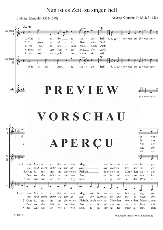 gallery: Nun ist es Zeit, zu singen hell, , (Frauenchor)