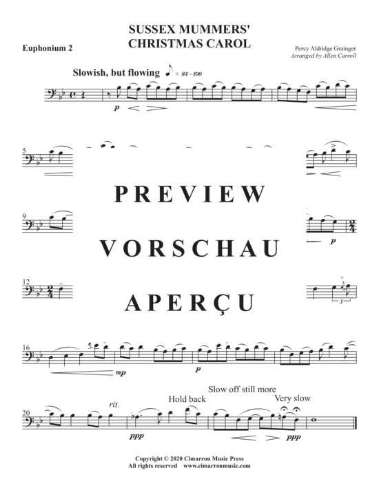 Product gallery: Page 7 of 13 Sussex Mummers´ Christmas Carol , , (Tuba Ensemble EEETTT)