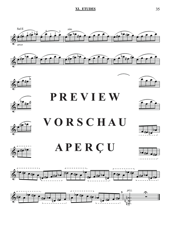 gallery: 40 Études for Violin , , (Geige Solo)