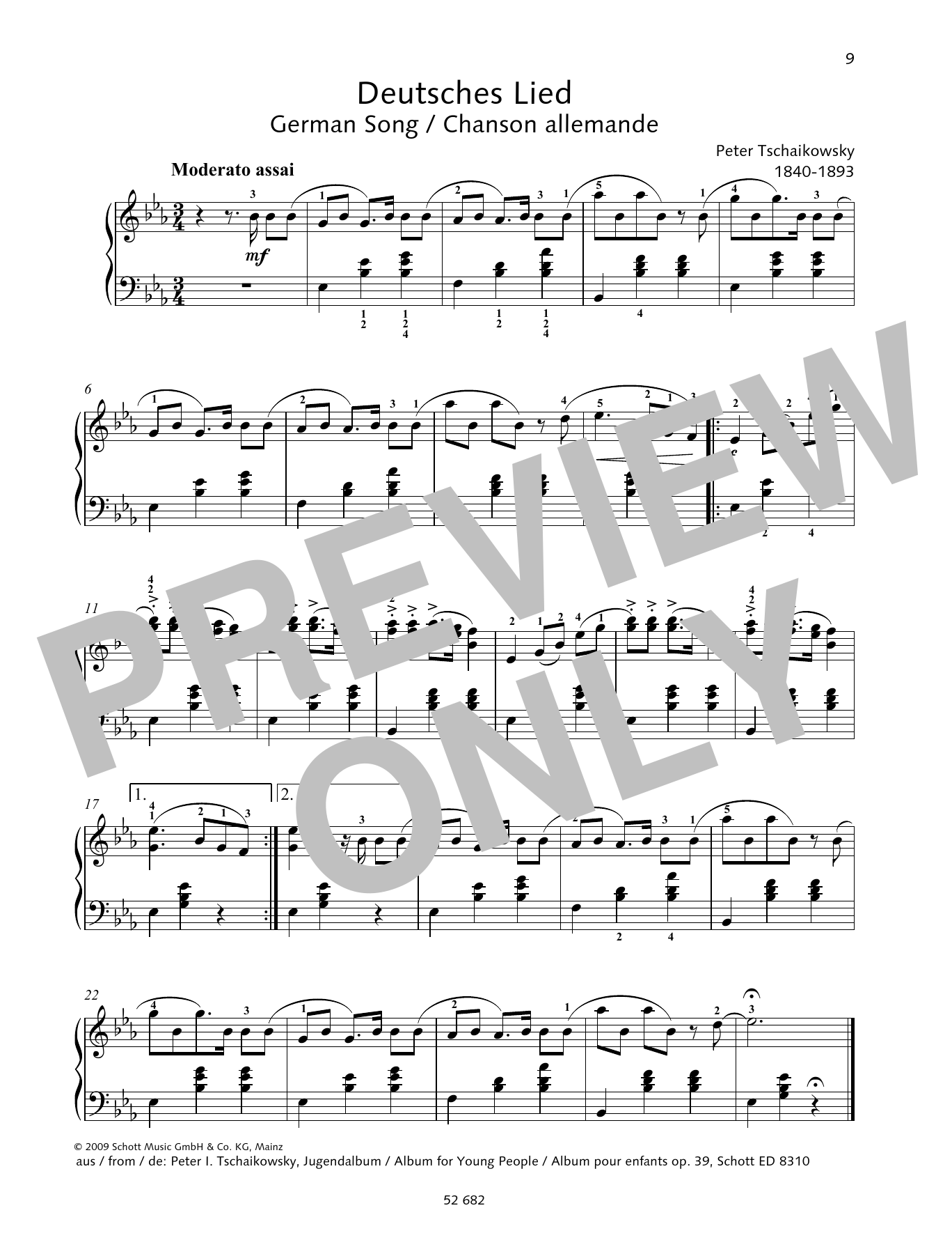 Produktbild zu: German Song