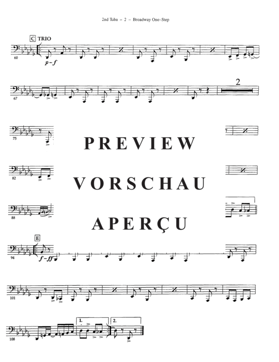 Product gallery: Page 20 of 20 Broadway One Step , , (Tuba Quartett EETT)