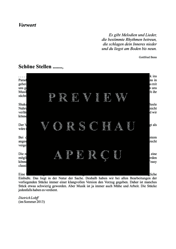 gallery: Schöne Stellen aus Oper und Konzert, Band 3, , (Klavier Solo)